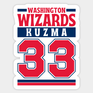 Washington Wizards Kuzma 33 Limited Edition Sticker